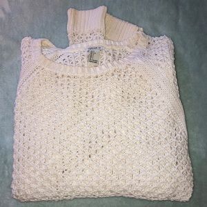 Forever 21 Knit Cream Sweater